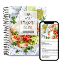 Load image into Gallery viewer, Family Favorite Cookbook Hard Copy + Digital